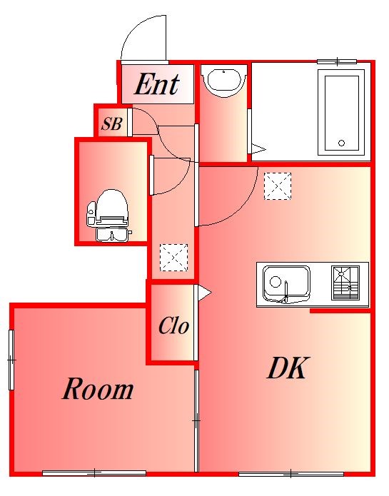 グリーンヒルズ山王A棟 間取り図