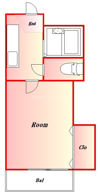 山王ハイム 間取り図