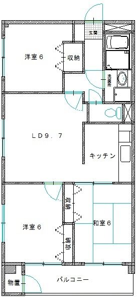 八雲マンション 間取り