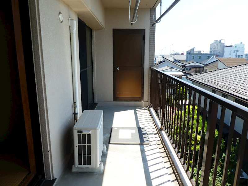 八雲マンション ベランダ
