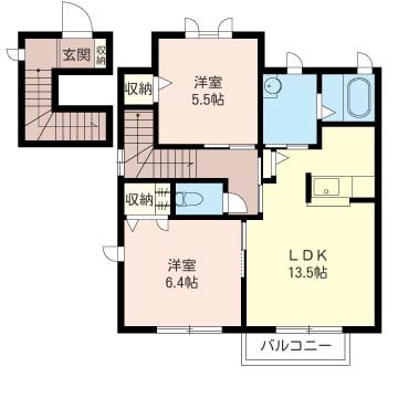 アーバンライフ B 間取り