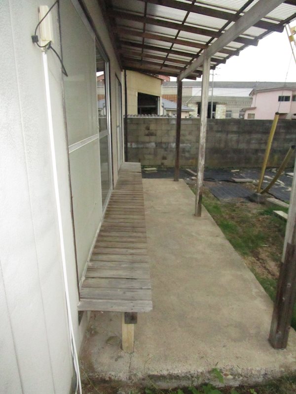 宮本住宅 ベランダ