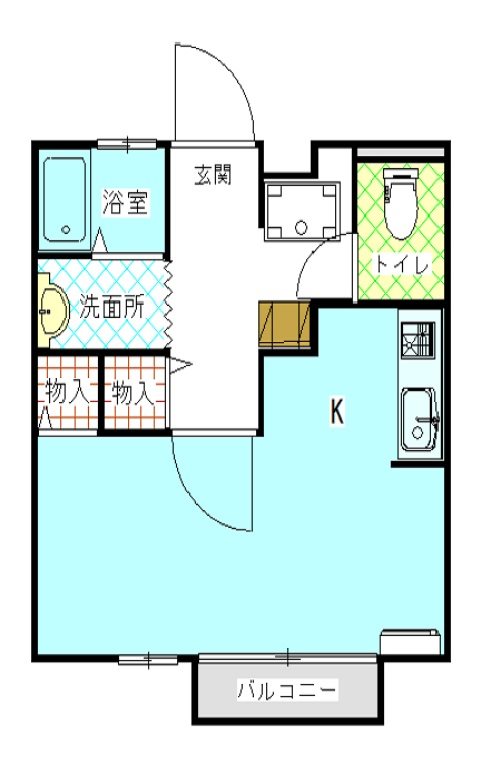 コーポカメリア 間取り