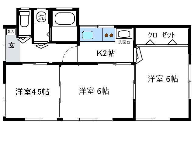 矢吹住宅 間取り