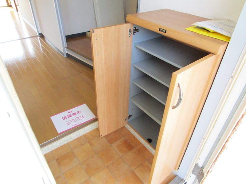 ふじハイム 玄関