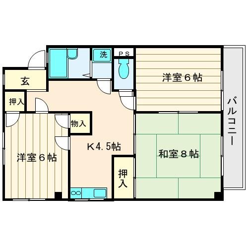 リニエージ友部 間取り