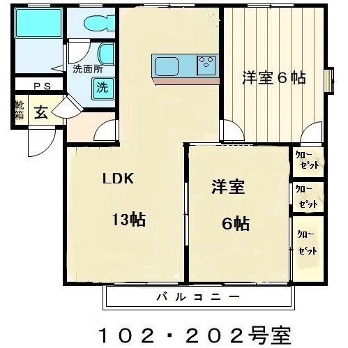 パークヒルＡ 間取り