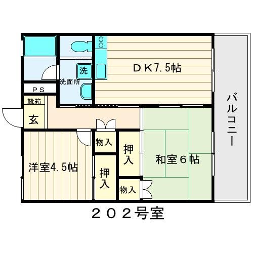 コーポ寿 間取り