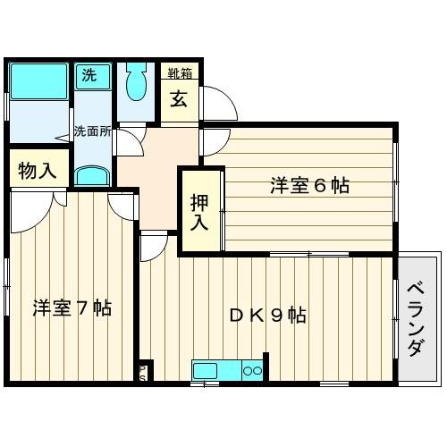 アミティエB 間取り