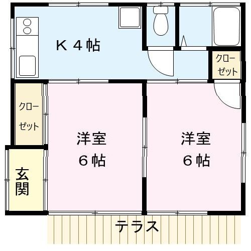 矢吹貸家 間取り