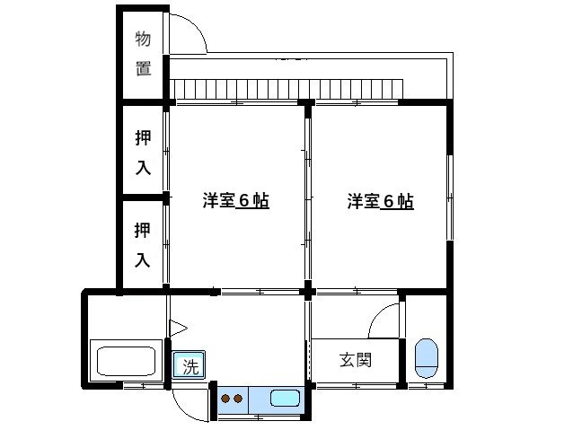 川井住宅 間取り