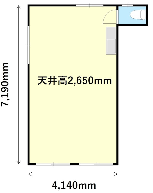 KTハイムⅡ 間取り図