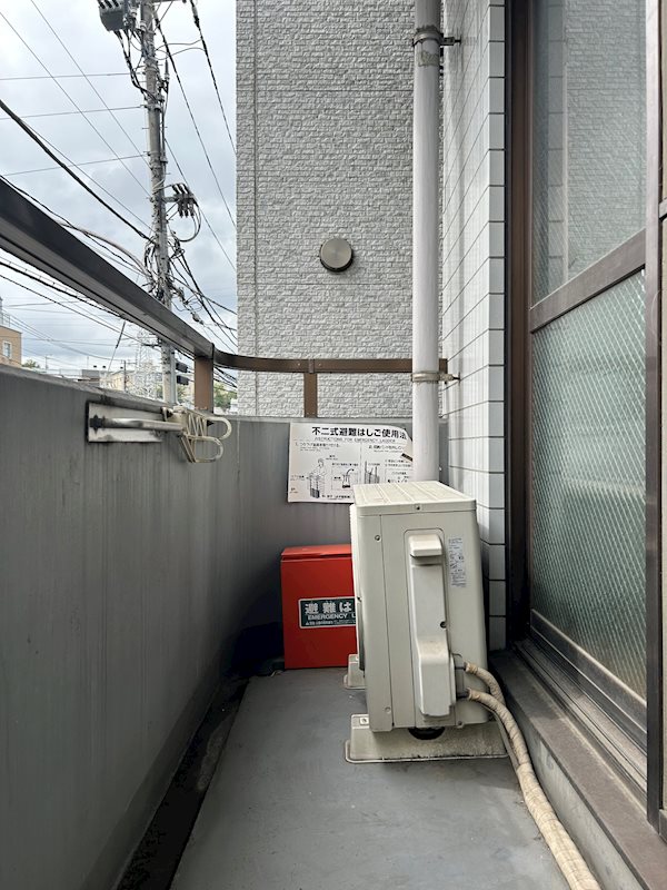 第二たちばなコーポ ベランダ