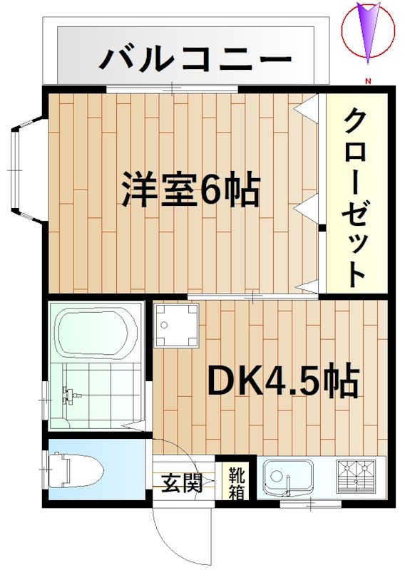 サンハイツ 間取り図