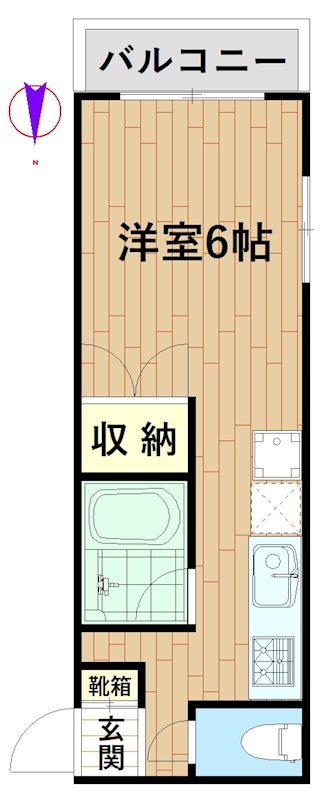 アミティ伊勢 間取り図