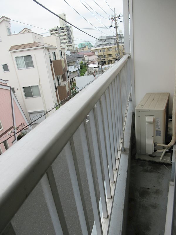 元住コアハイツ ベランダ