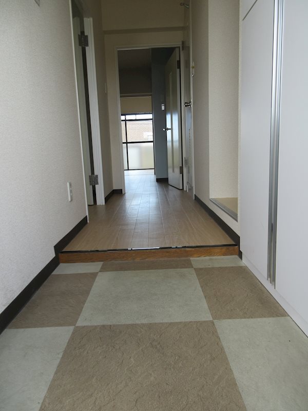 パレスカシマ 玄関