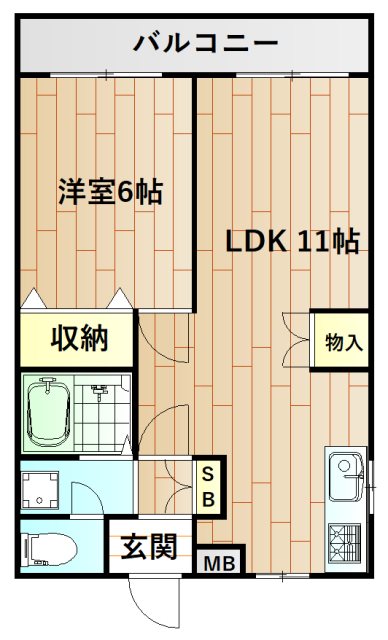プリモカシマ  間取り図