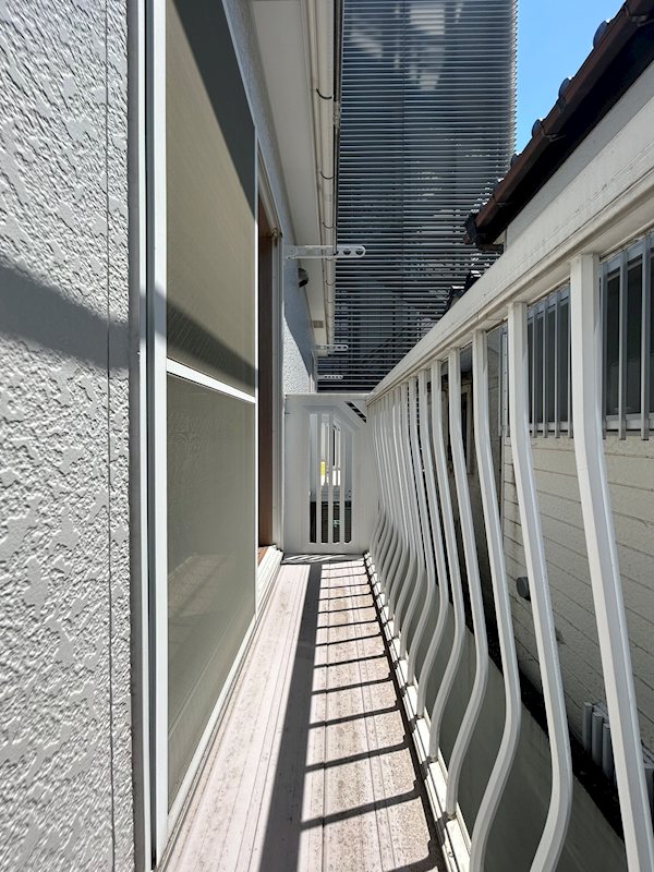 アベニューモトスミ ベランダ