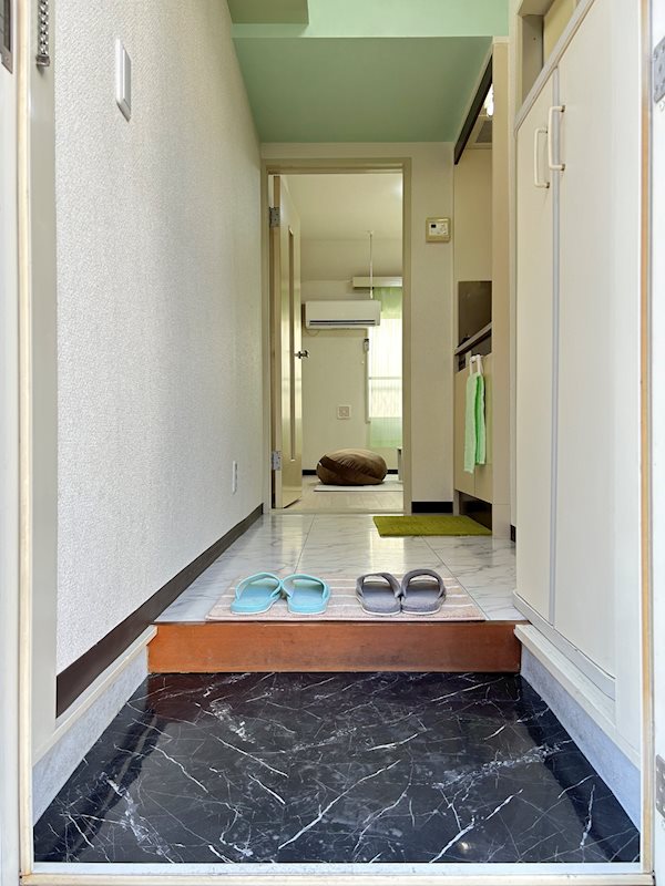 元住吉コーポ 玄関