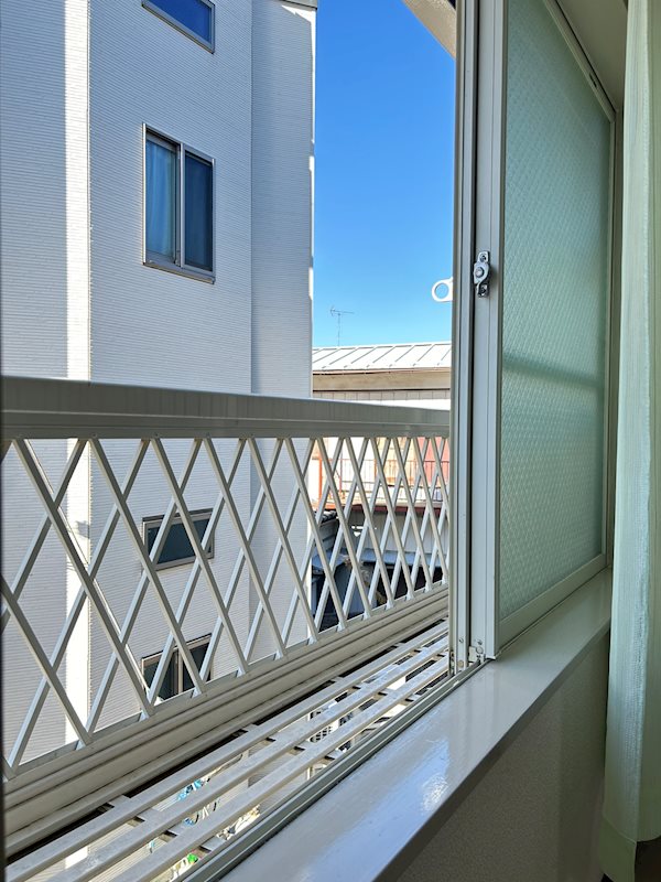 元住吉コーポ ベランダ