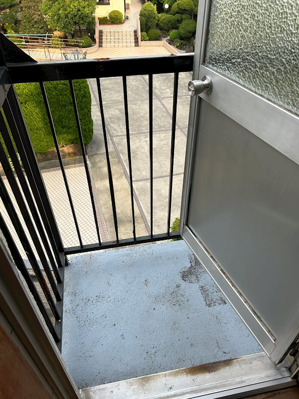 平林ビル ベランダ