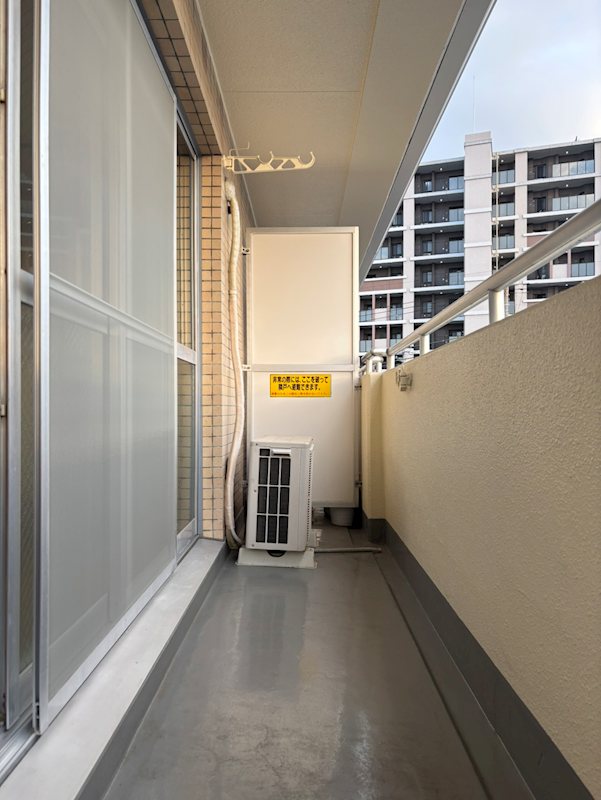 ロイヤルハイツ・すみよし ベランダ