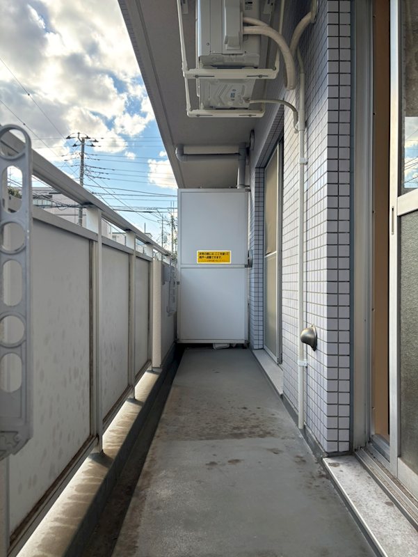 クレスト鹿島  ベランダ