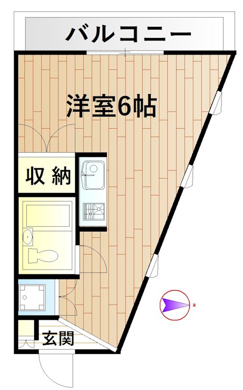 メゾン・えびす  間取り図