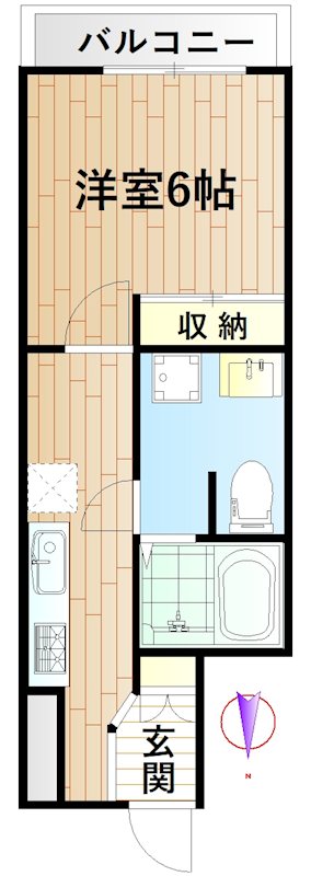 WAKO BLD（ワコービル） 間取り図