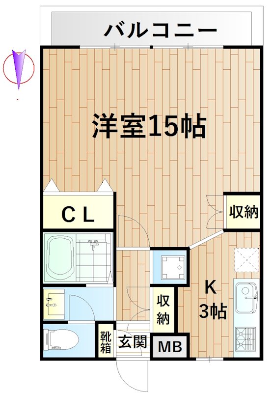 プリモカシマ  間取り図