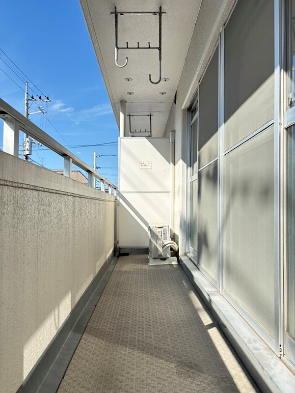 プリモカシマ  ベランダ