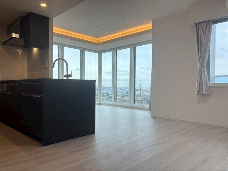 リビオタワー羽沢横浜国大 リビング