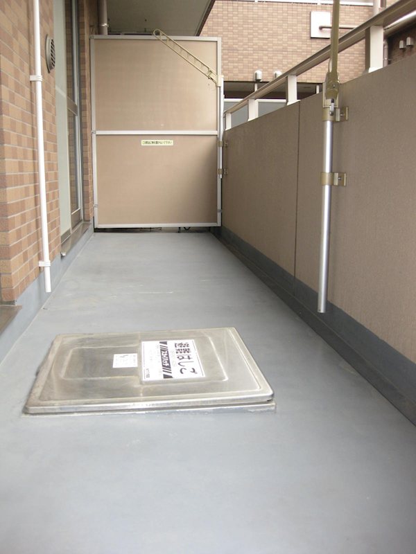 サニーテラスナカイ  ベランダ