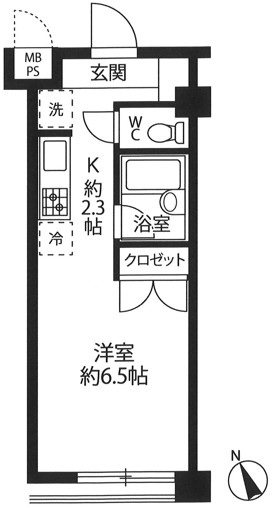 Ｓ３（エススリー） 間取り