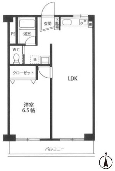 矢矧マンション 間取り