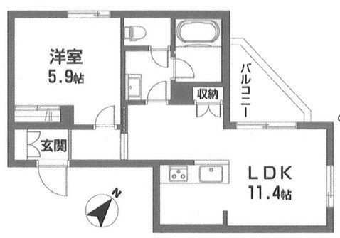 ティーエフ　ストーリー 間取り