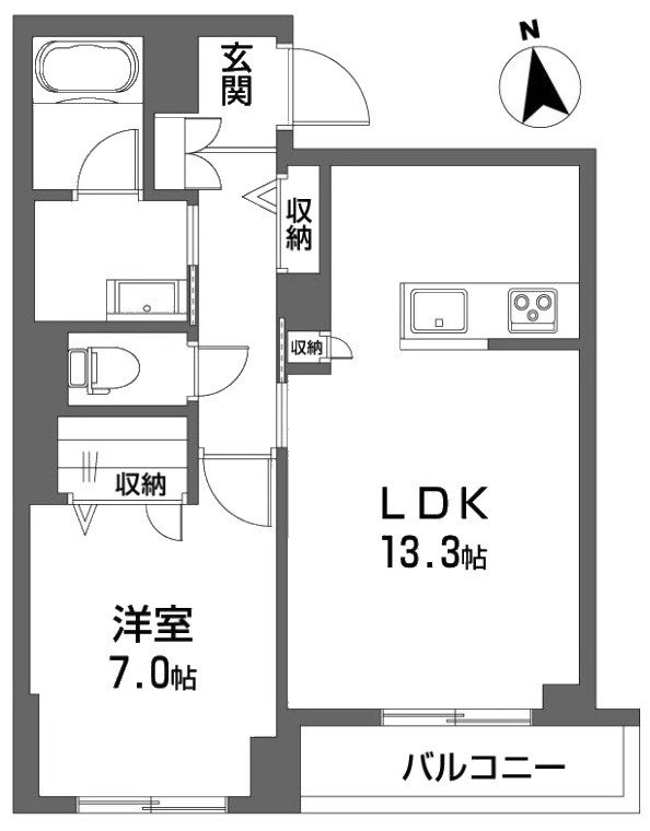ベリテ常盤台 間取り