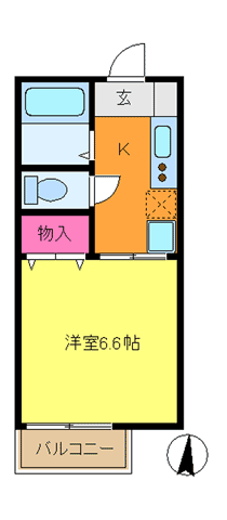 エル・バレーⅢ 間取り