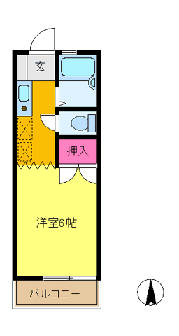 エスポワール壱番館 間取り