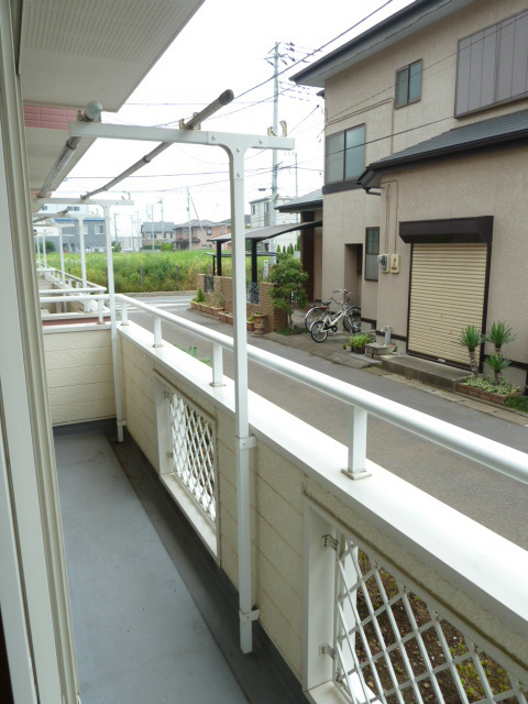 ウッディーキャッスル  ベランダ