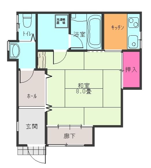 グレースあたご 間取り図