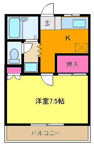 エル・バレー Ⅰ 間取り