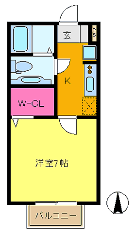 ソフィア壱番舘  間取り図