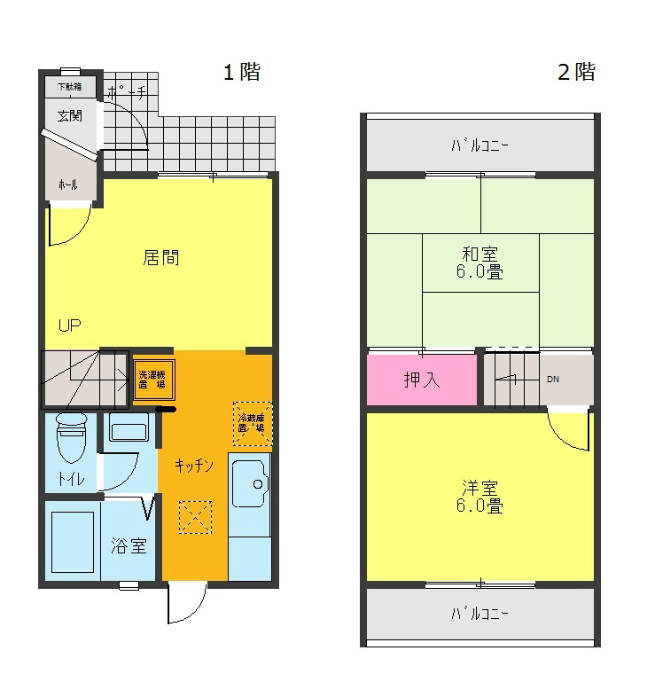 ラポールメゾン 間取り図
