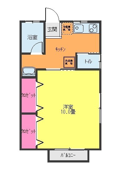 グリーンハウスＦ 間取り
