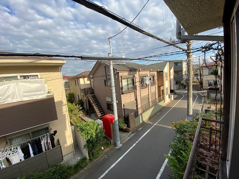 原口荘 ベランダ