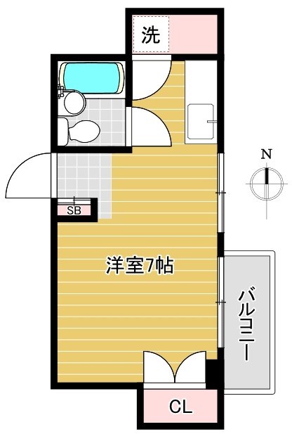 カクタス伊藤館 間取り