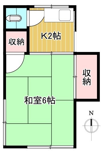 倉波アパート 間取り