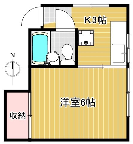 矢島ハイツ 間取り
